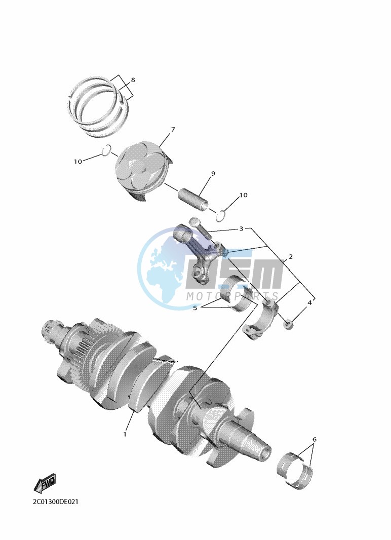 CRANKSHAFT & PISTON