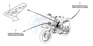 XR70R drawing MARK (XR70R3)