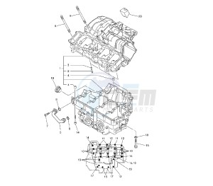 FZ1 FAZER ABS 1000 drawing CRANKCASE