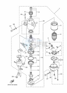 F225CETL drawing STARTER-MOTOR