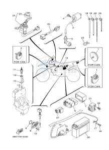 TT-R110E (B512 B513 B514 B514) drawing ELECTRICAL 1