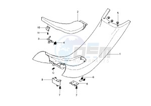 X9 EVOLUTION 125 drawing Tunnel