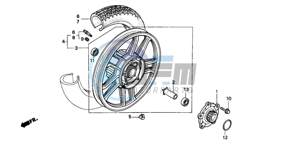 REAR WHEEL