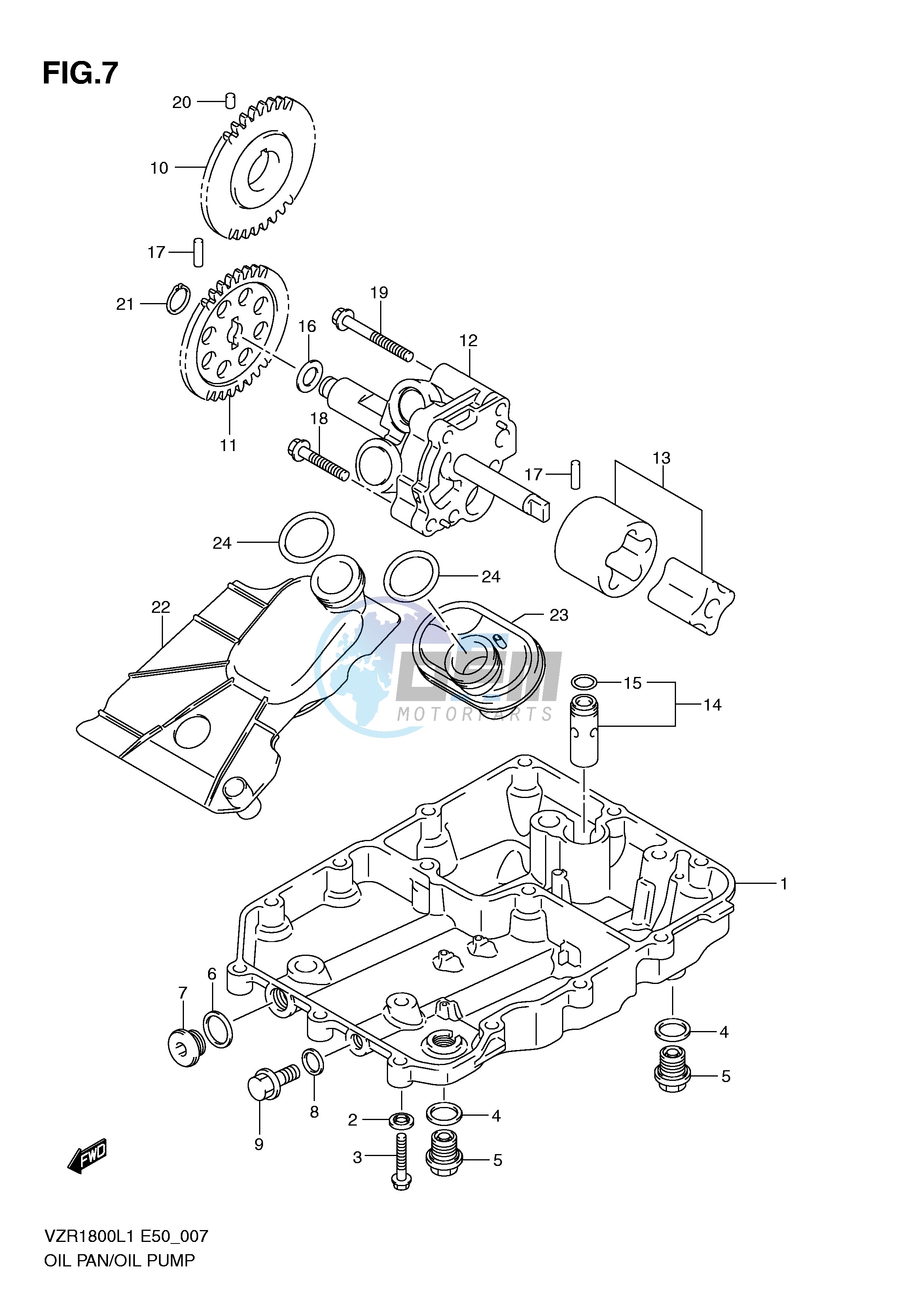 OIL PAN - OIL PUMP