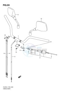 DL650 (E2) V-Strom drawing HANDLEBAR (DL650L1 E2)