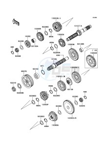 VN1700_CLASSIC_TOURER_ABS VN1700DCF GB XX (EU ME A(FRICA) drawing Transmission