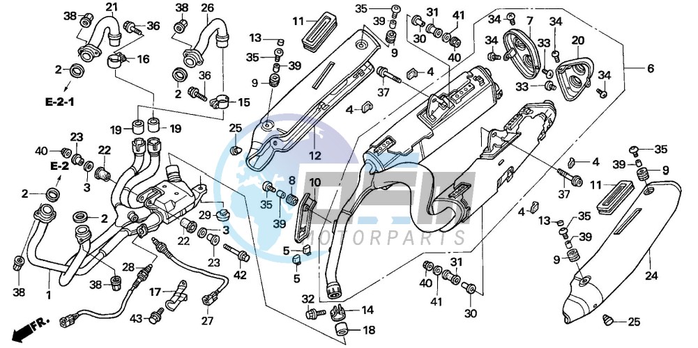 EXHAUST MUFFLER