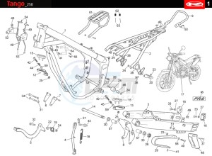 TANGO-250-WHITE drawing CHASSIS