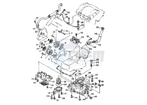 XTZ SUPER TENERE 750 drawing OIL PUMP