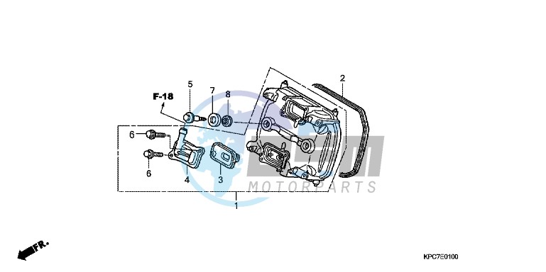 FRONT CYLINDER HEAD COVER