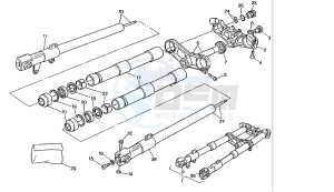 PRIMA 3-6V 50 drawing FRONT FORK