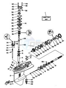 55B drawing LOWER-CASING-x-DRIVE-1