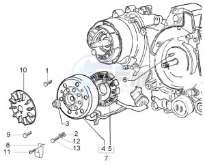 Liberty 200 Leader RST drawing Flywheel magneto