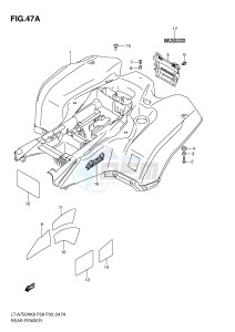 LT-A750X (P28-P33) drawing REAR FENDER (MODEL L0)