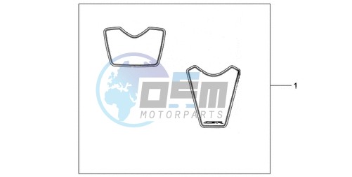 RACING STICKERSSET