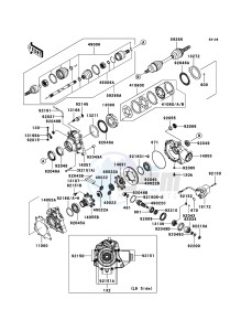 KVF650_4X4 KVF650DBF EU GB drawing Drive Shaft-Front