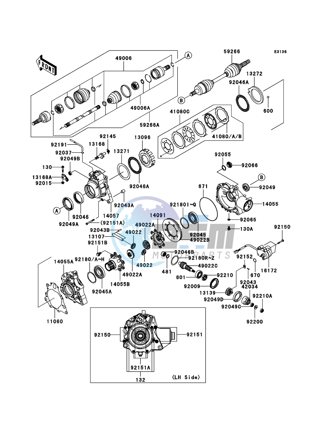 Drive Shaft-Front