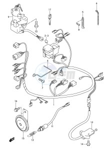 GZ250 (P19) drawing WIRING HARNESS