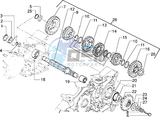 Countershaft