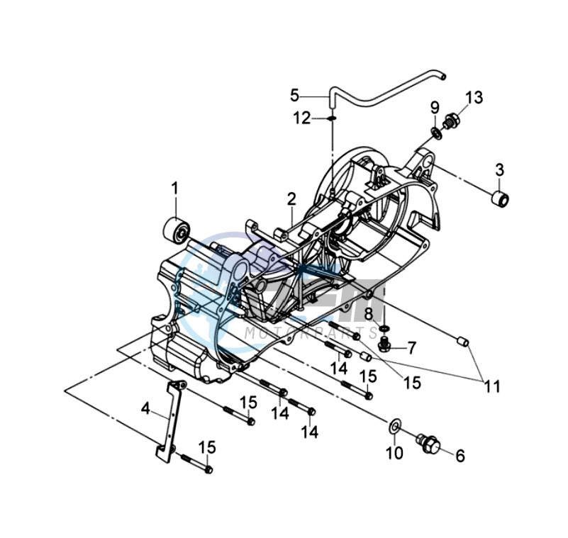 CRANKCASE LEFT