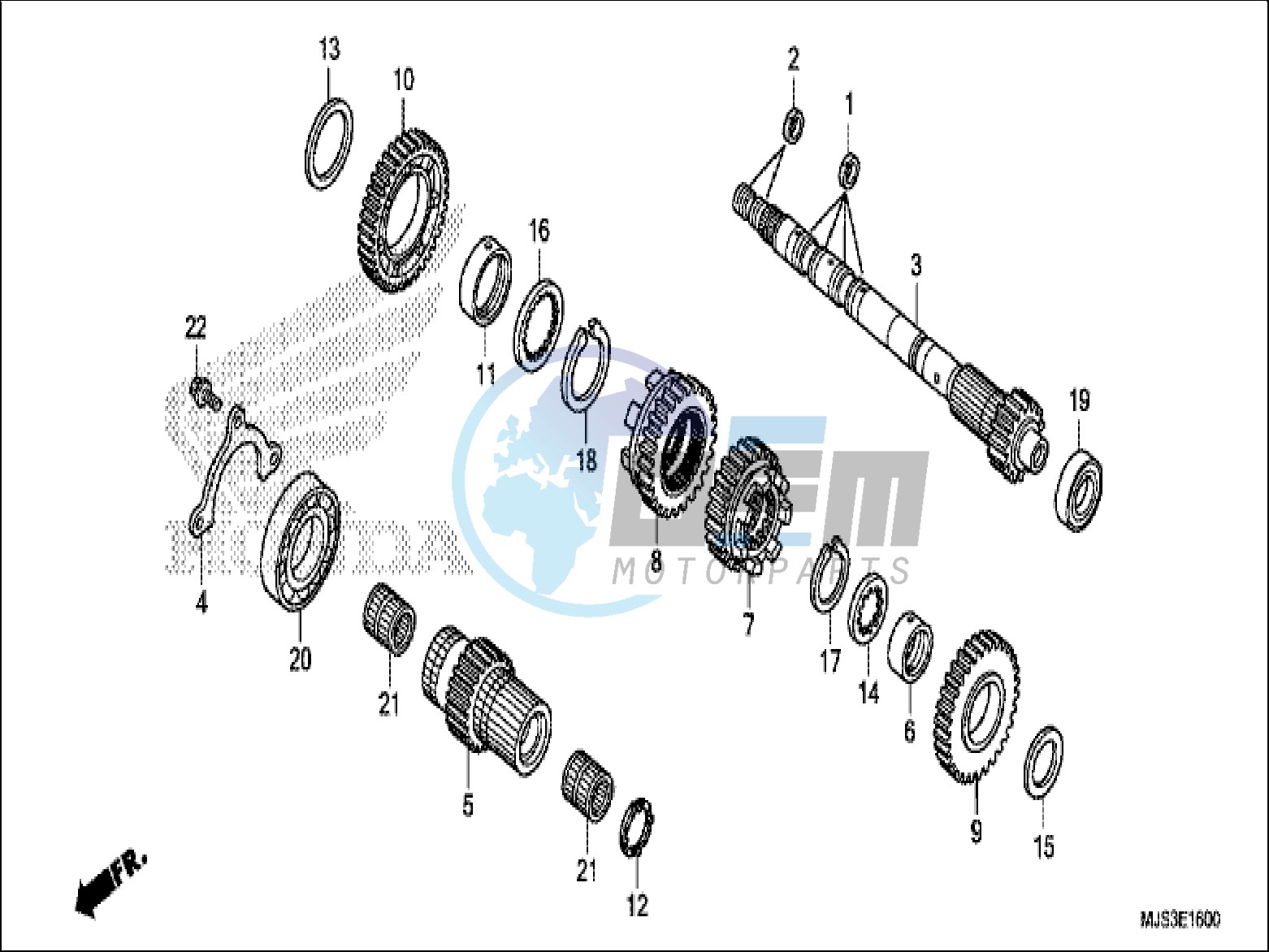 TRANSMISSION (MAINSHAFT)