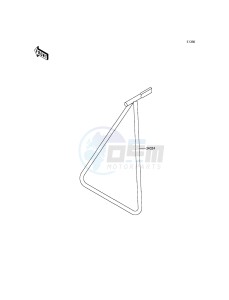 KX450F KX450FFF EU drawing Stand(s)