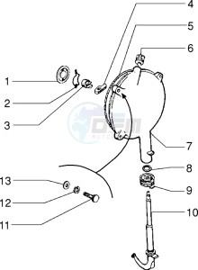 PX 200 E drawing Clutch cover