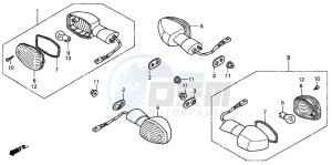 CBR600F drawing WINKER (2)