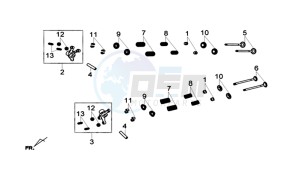 CRUISYM 300 (L8) EU drawing IN-EX.VALVE ROCKER ARM