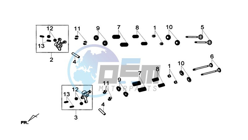 IN-EX.VALVE ROCKER ARM