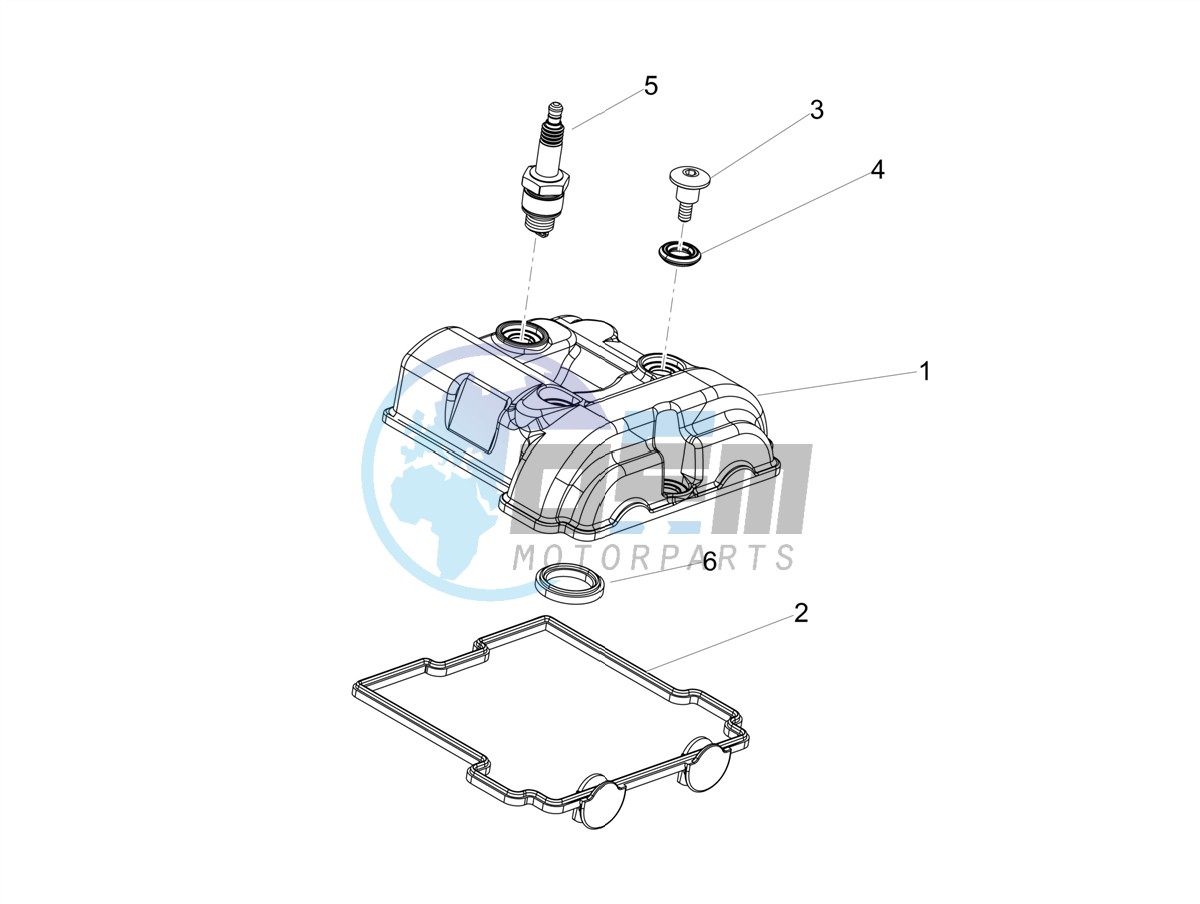 Cylinder head cover