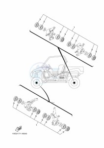 YXE850EN YX85EPAL (BAN6) drawing MAINTENANCE PARTS KIT