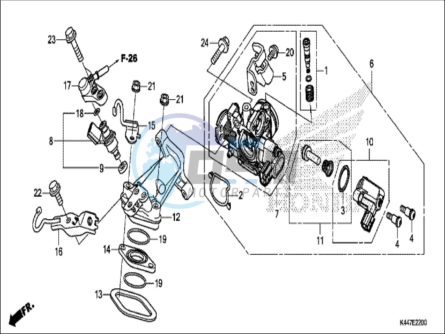 THROTTLE BODY/FUEL INJECTOR