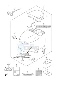 DF 60A drawing Engine Cover