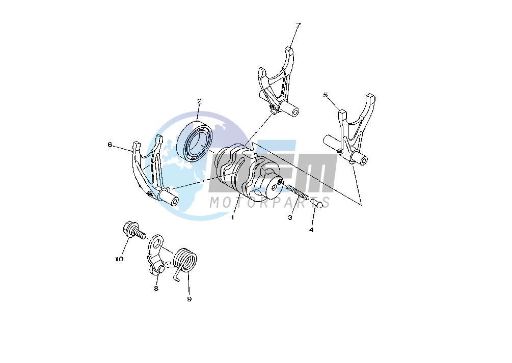 SHIFT CAM-FORK