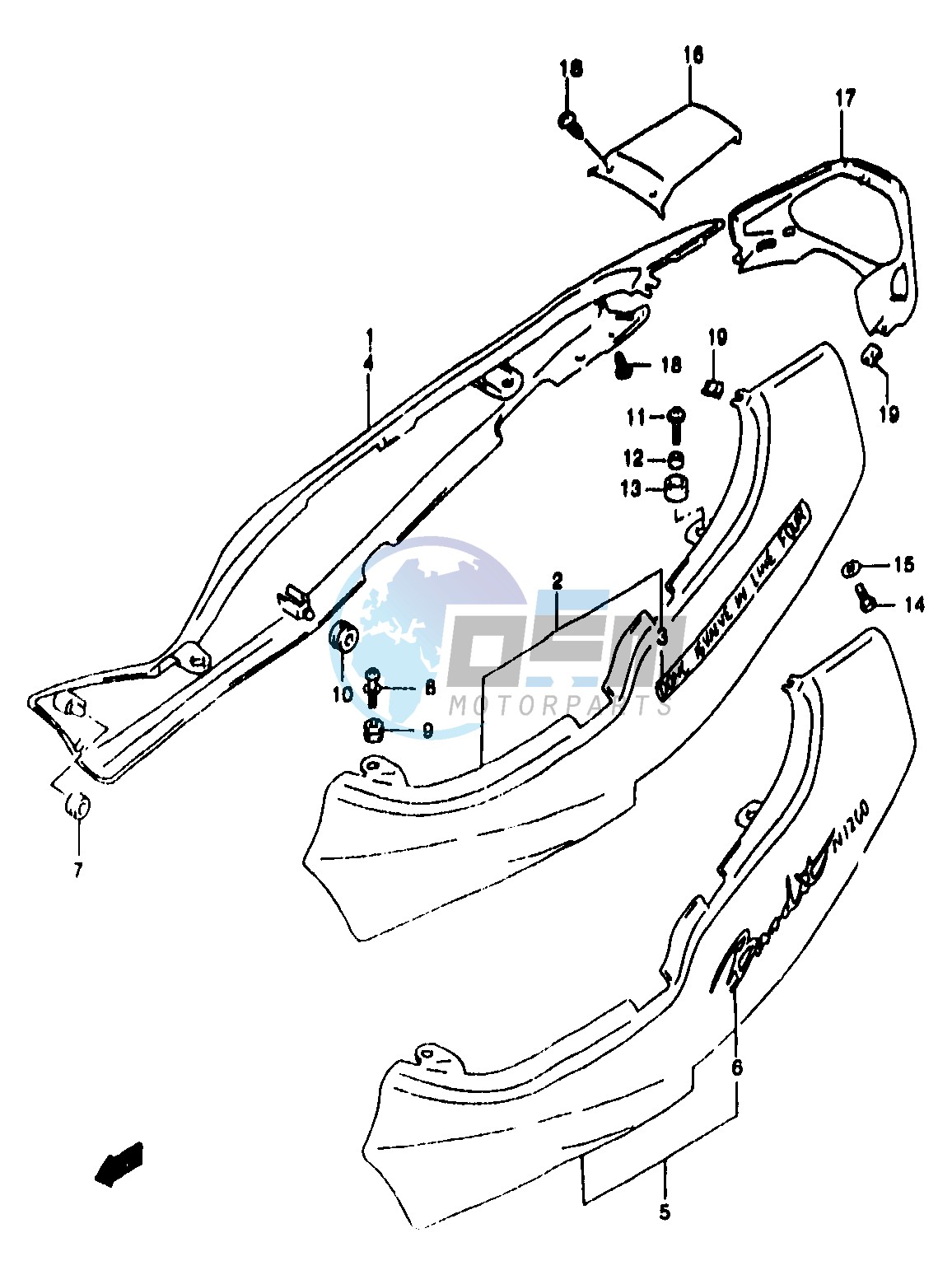 FRAME COVER (MODEL T)