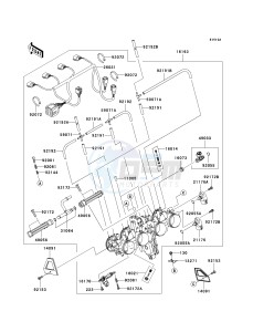 ZR 1000 A [Z1000] (A1-A3) A3 drawing THROTTLE-- A2_A3- -