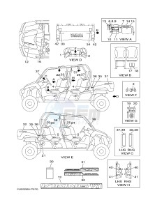 YXC700E YXC700PF VIKING VI (2US3) drawing EMBLEM & LABEL 1