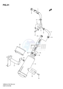 VZ800 (E3-E28) MARAUDER drawing EVAP SYSTEM (E33)