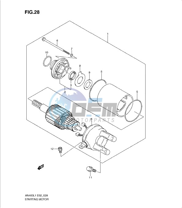 STARTING MOTOR