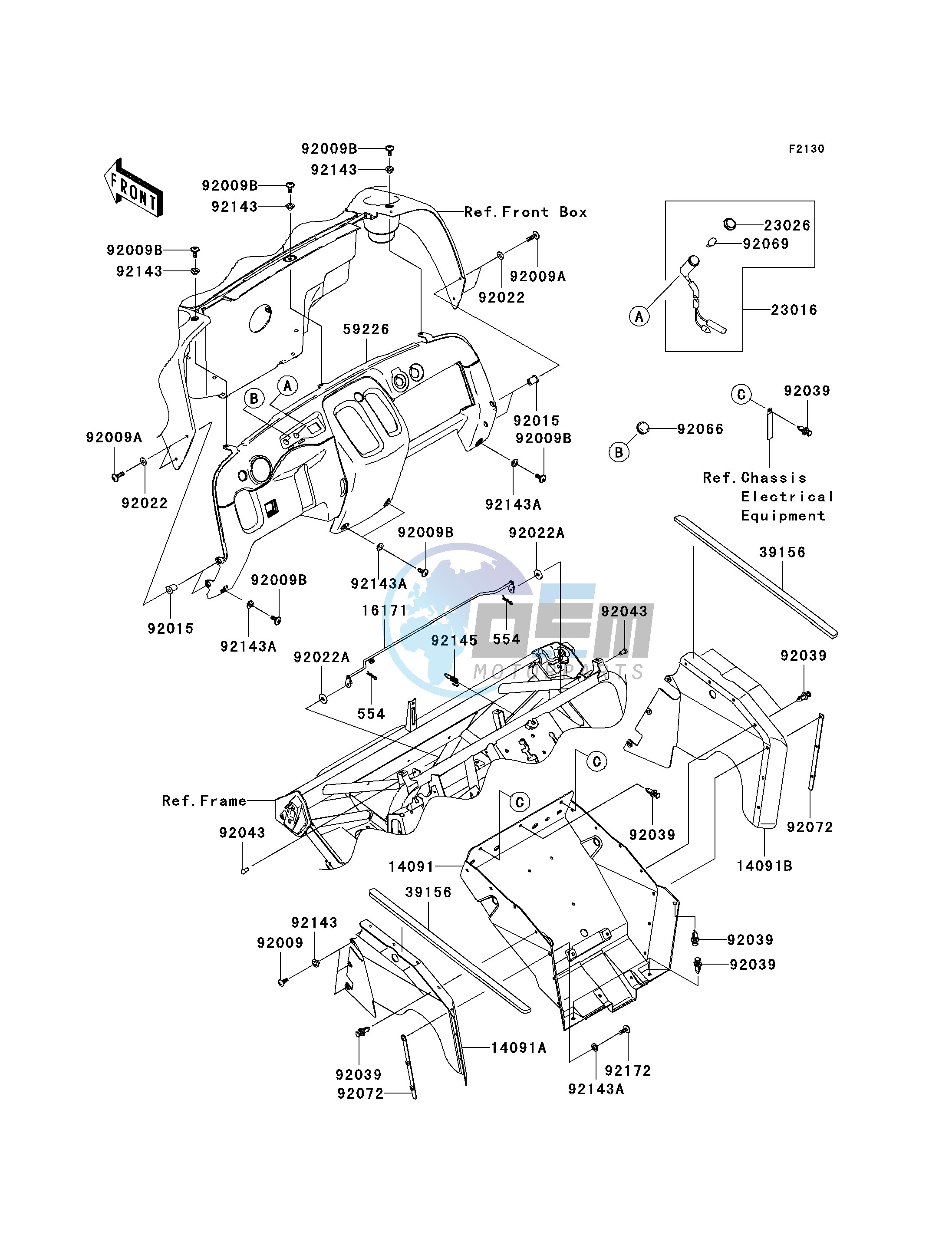 FRAME FITTINGS-- FRONT- -