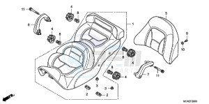 GL1800C drawing SEAT