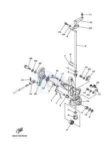 F200AETX drawing THROTTLE-CONTROL-2