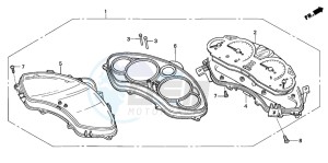 NSS250EX FORZA EX drawing SPEEDOMETER