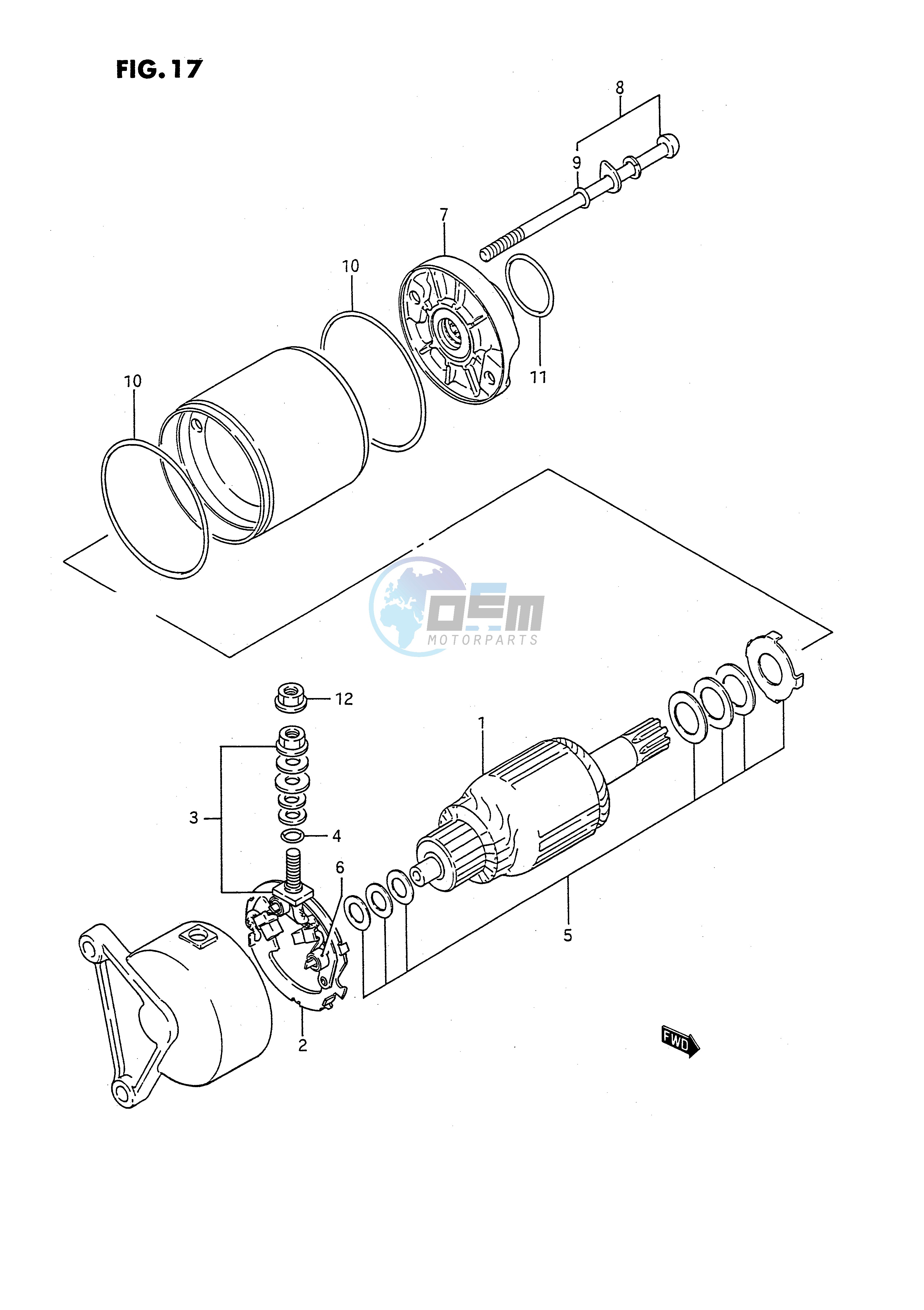 STARTING MOTOR