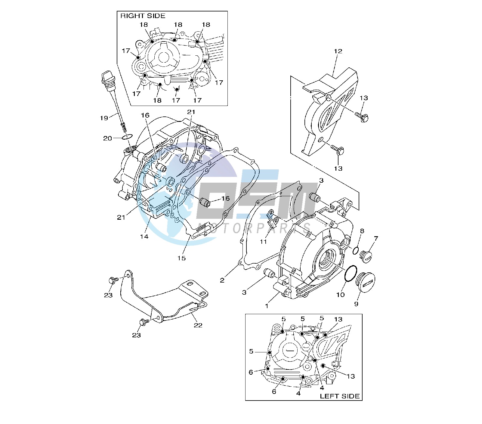 CRANKCASE COVER