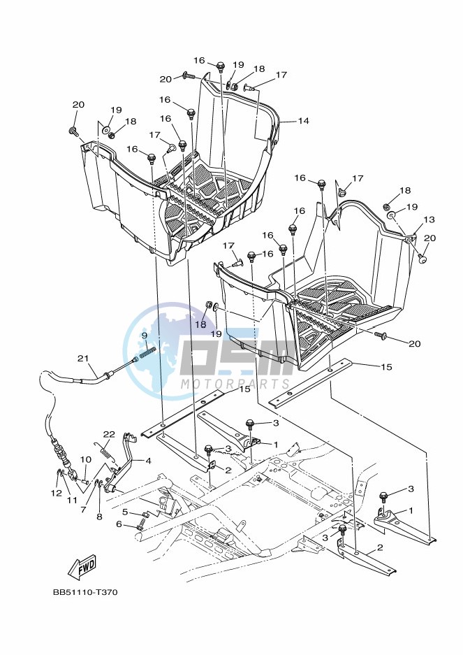 STAND & FOOTREST