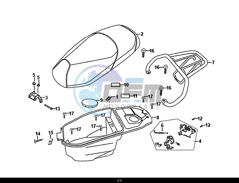 SEAT REAR GRIP