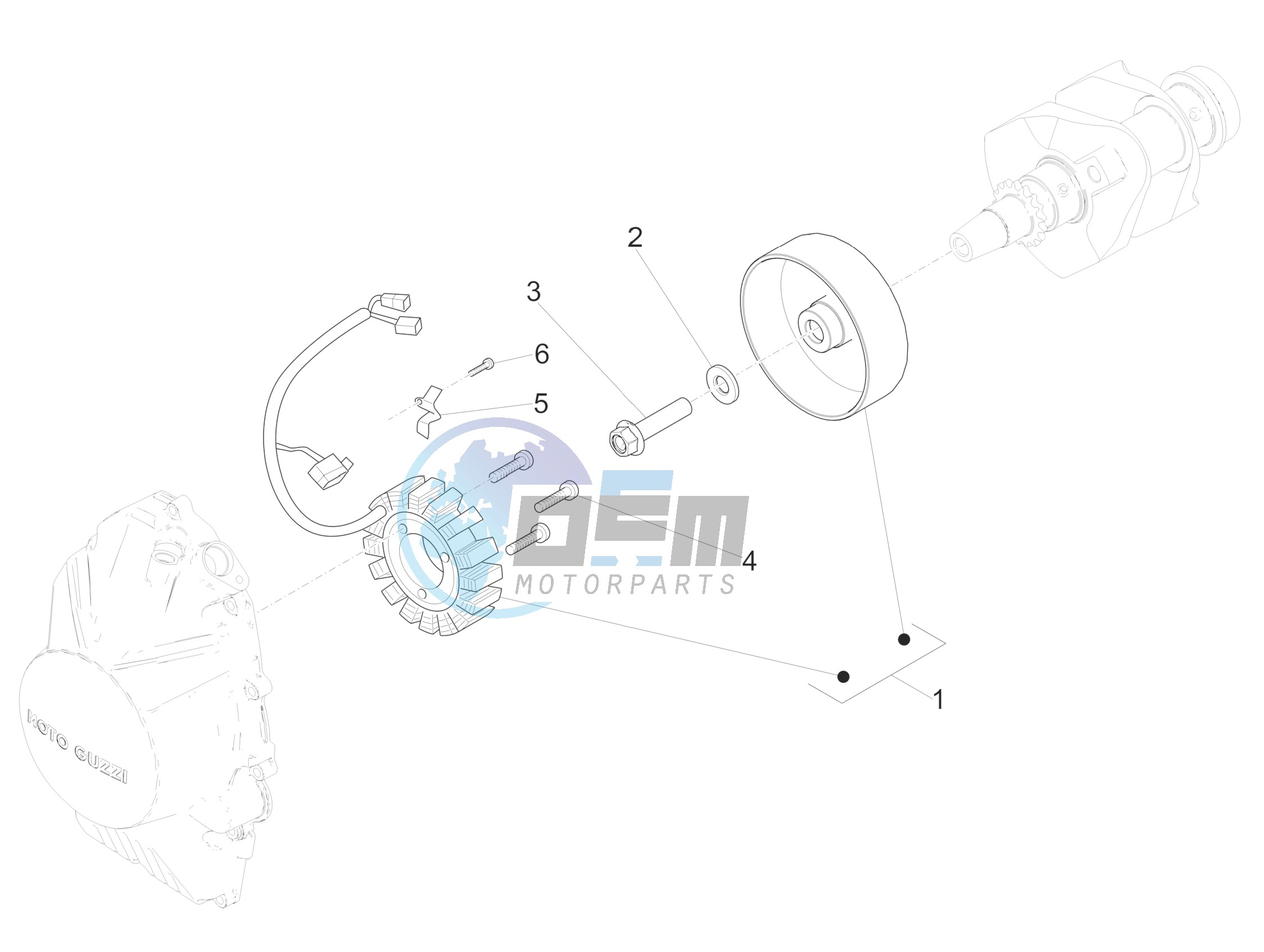 Cdi magneto assy / Ignition unit