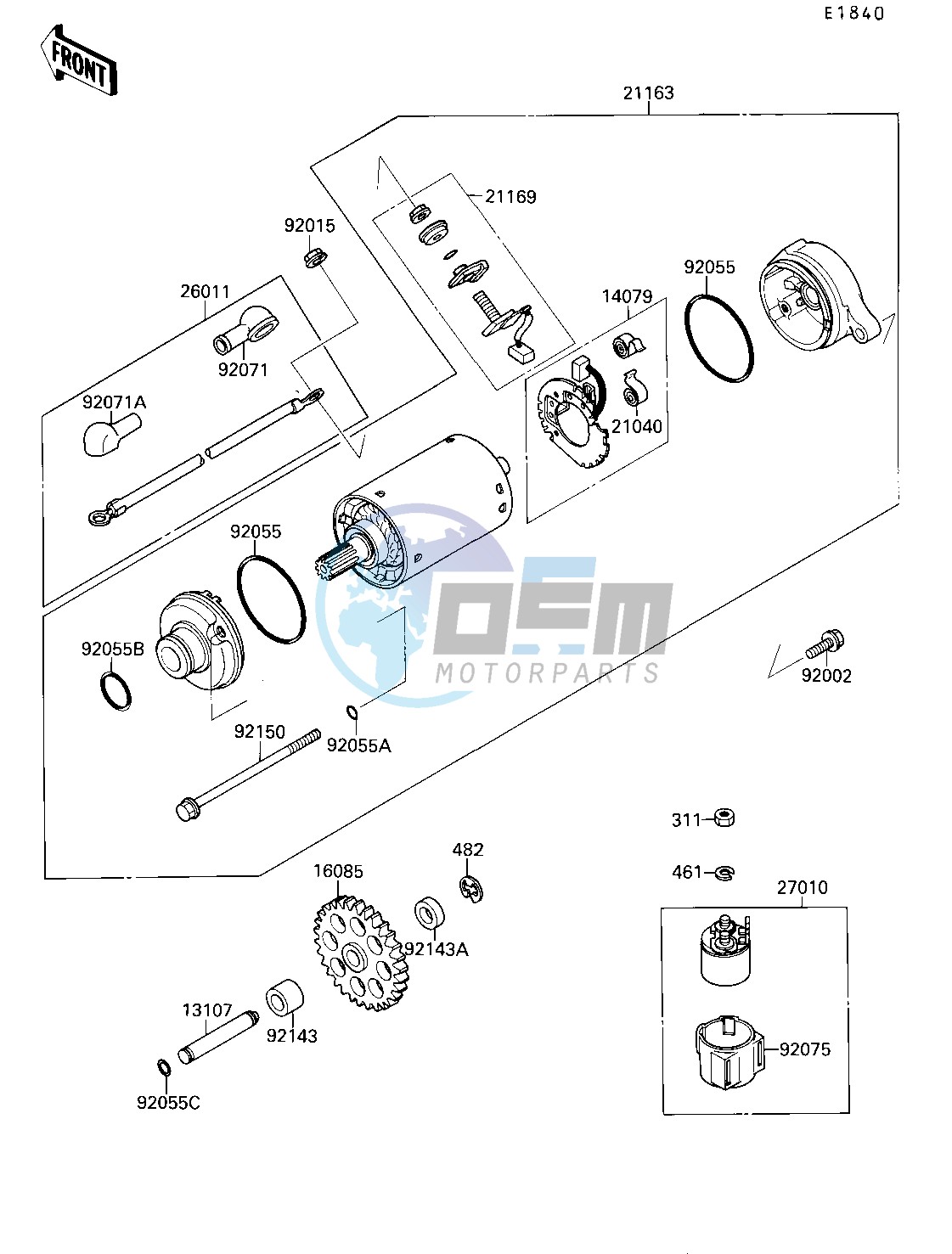 STARTER MOTOR